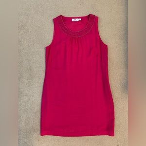 Vineyard Vines Size 10 Pink Rayon/Silk Dress